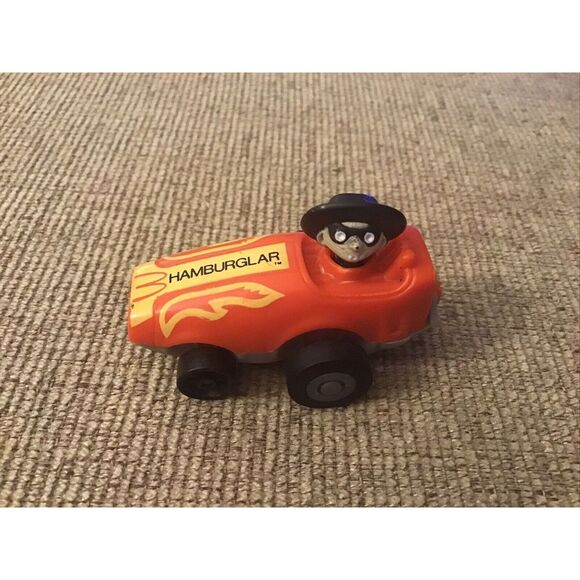 Vintage 1984 McDonald's Hamburgler Happy Meal Toy Car - Picture 1 of 5
